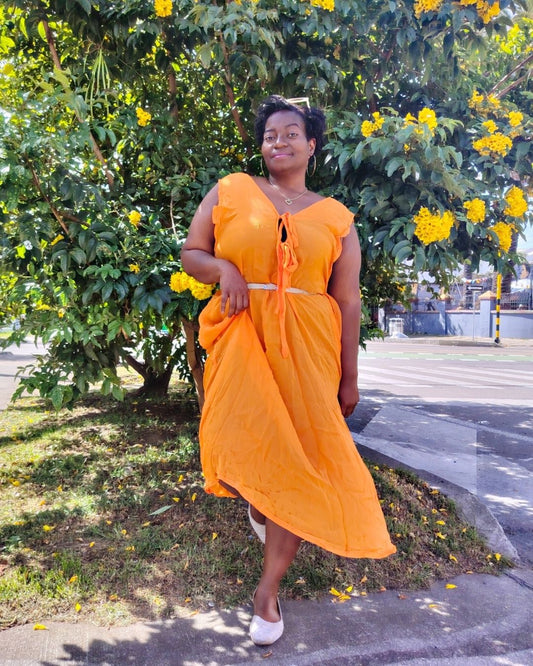 Maya Boho Dress Sewing Pattern PDF