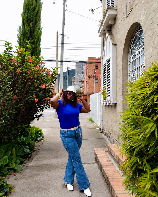 Basic Round Neck Blouse Sewing Pattern