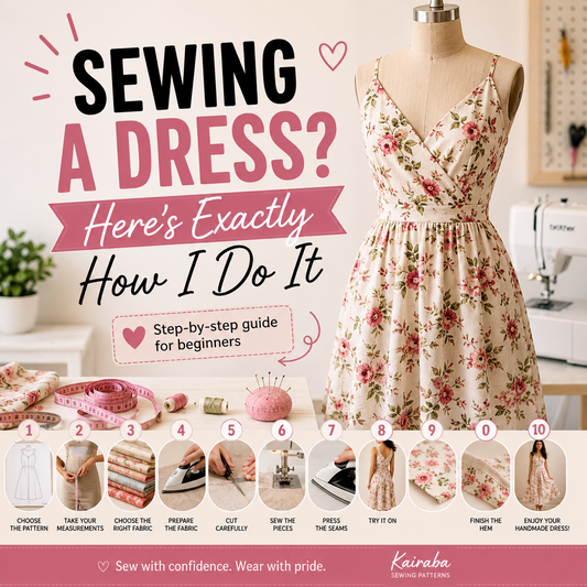 How to Sew a Dress Step by Step