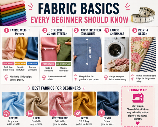Fabric Basics Every Beginner Should Know