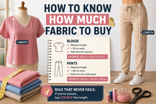 How to Know How Much Fabric to Buy