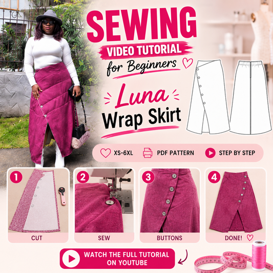 How to Make the Luna Wrap Skirt