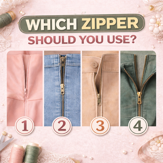 What Zipper Should You Use 4 Essential Types