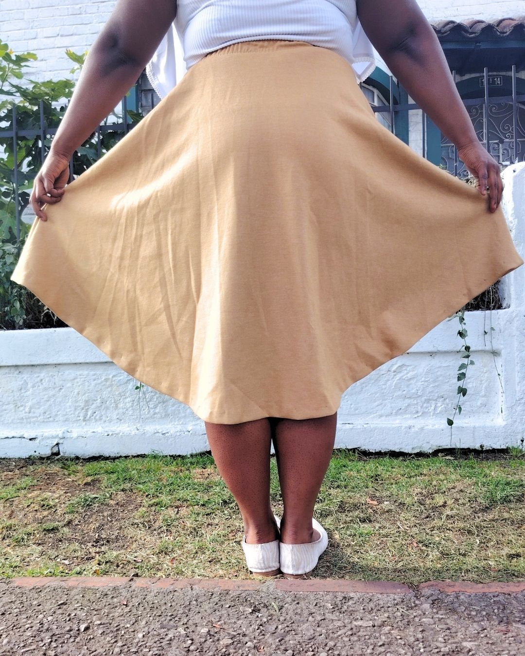 Circle Skirt Sewing Pattern PDF
