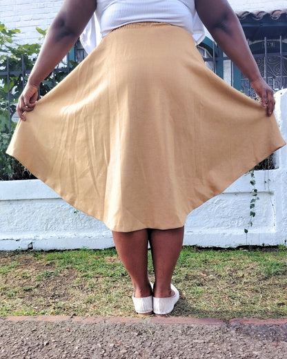 Circle Skirt Sewing Pattern PDF