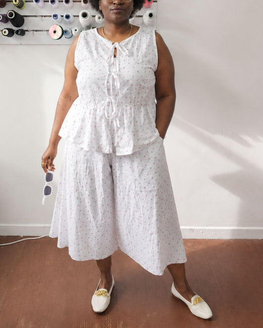 Evelyn Peplum Blouse Sewing Pattern