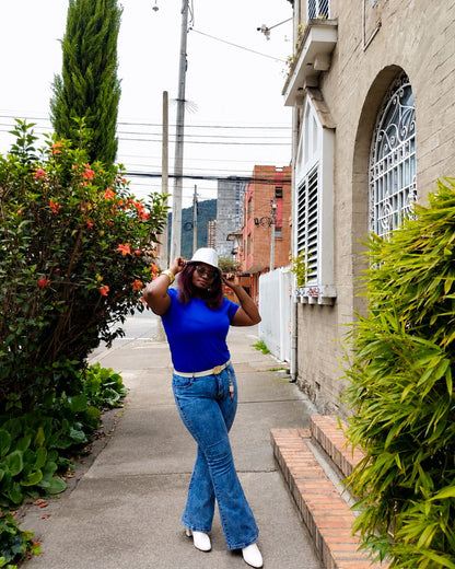 Basic Round Neck Blouse Sewing Pattern