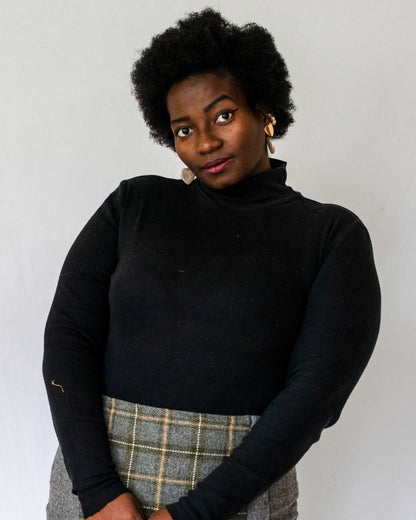 Turtleneck Blouse Sewing Pattern