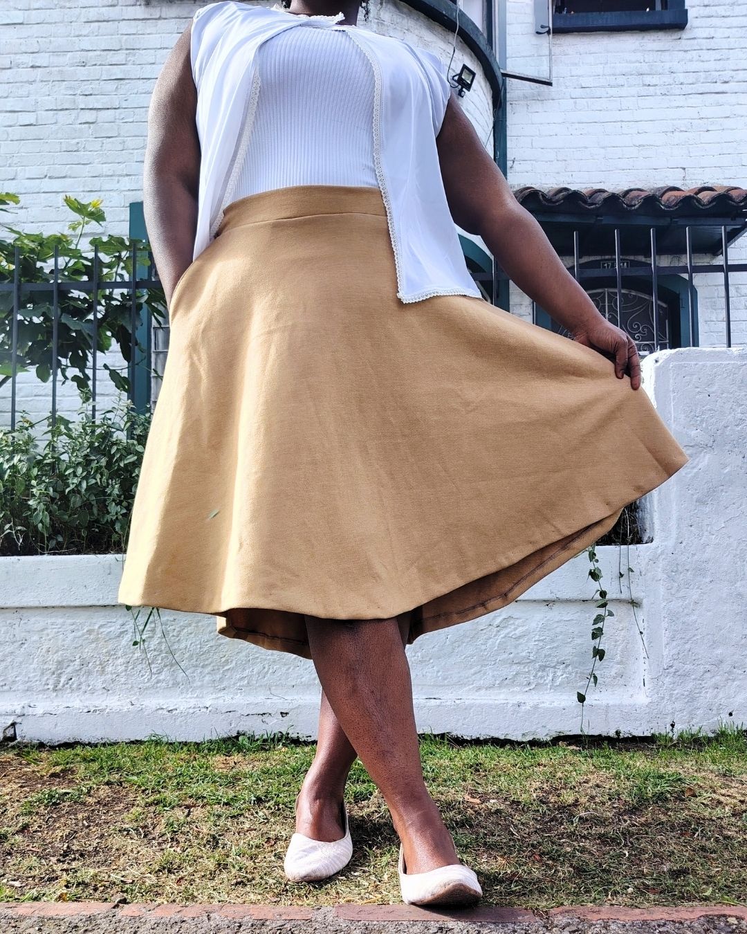 Circle Skirt Sewing Pattern PDF