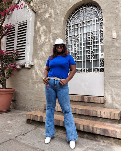Basic Round Neck Blouse Sewing Pattern