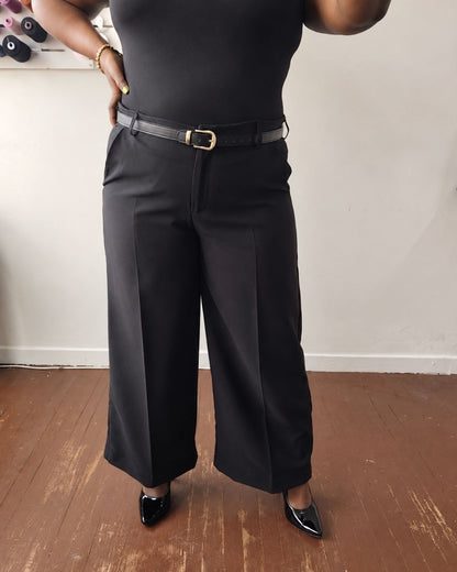 Wide-Leg Pants Sewing Pattern