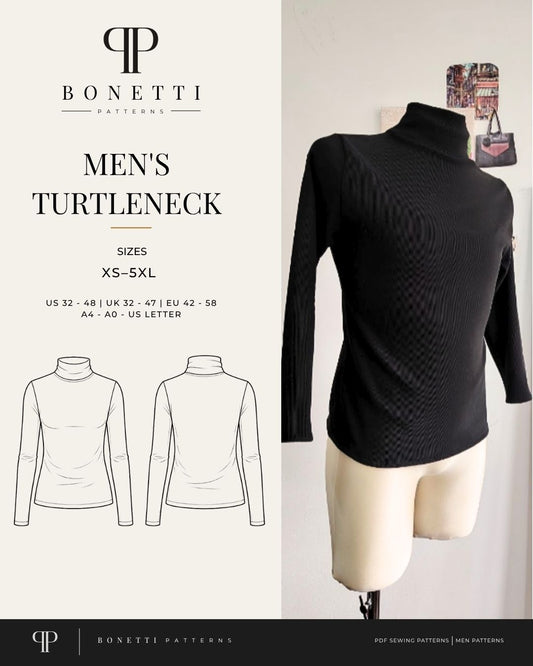 Men's Turtleneck Sewing Pattern Atlas