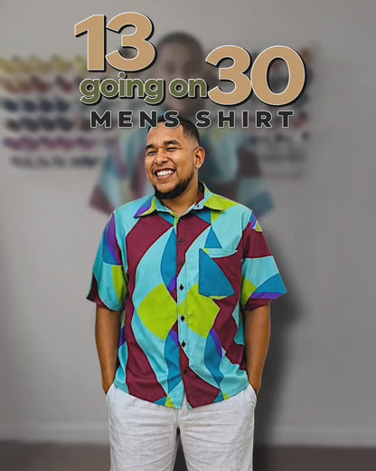 13 Going On 30 Shirt Sewing Pattern PDF