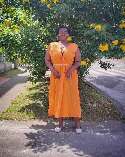 Maya Boho Dress Sewing Pattern PDF