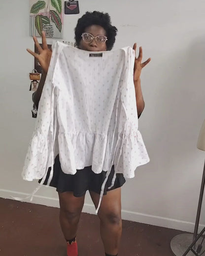 Evelyn Peplum Blouse Sewing Pattern