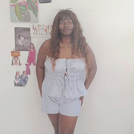 matching shorts set