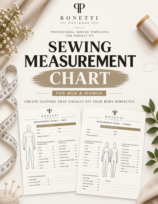 Body Measurement Guide for Sewing